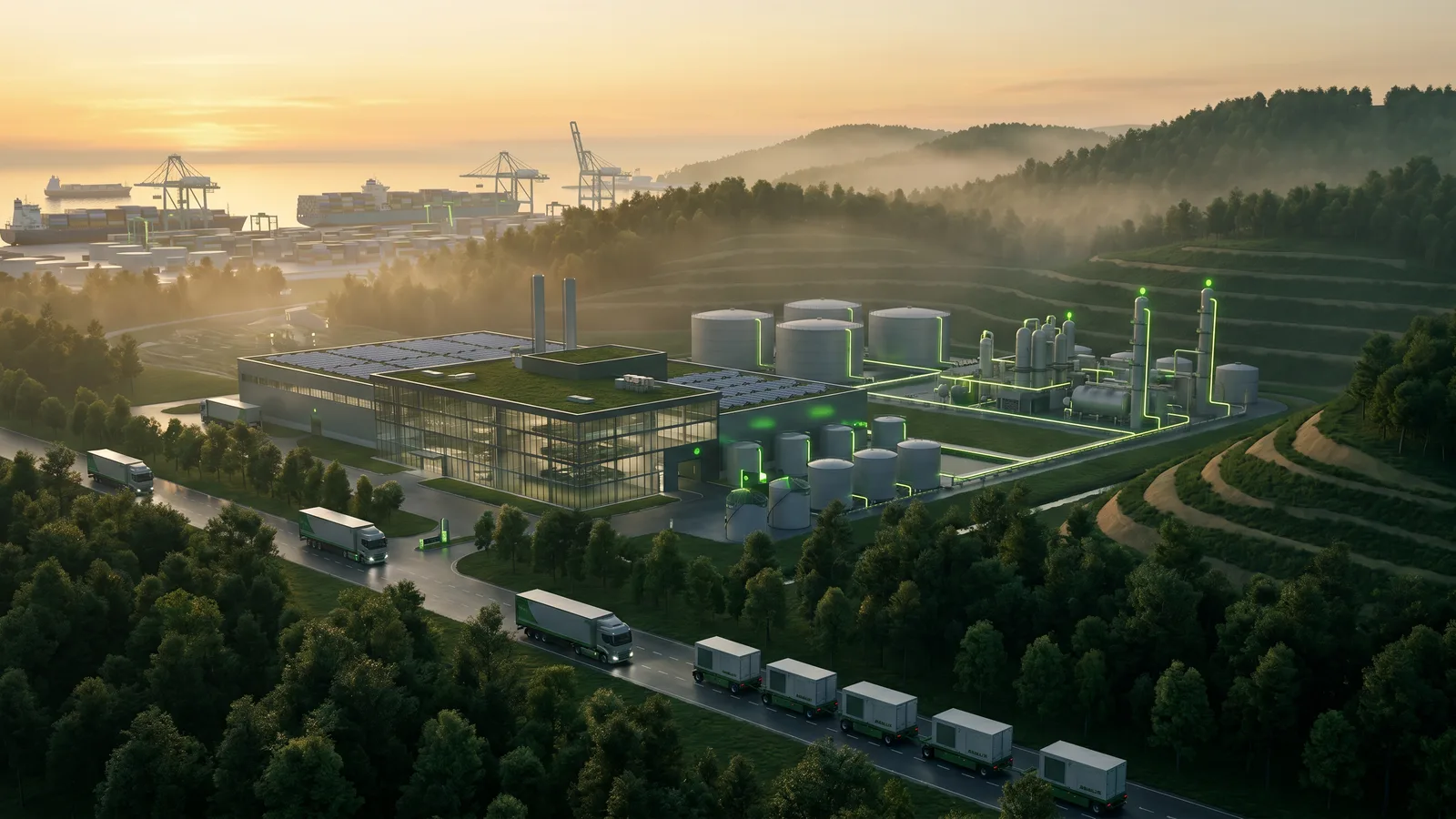 Overzicht van diverse industriële sectoren die IAM bedient