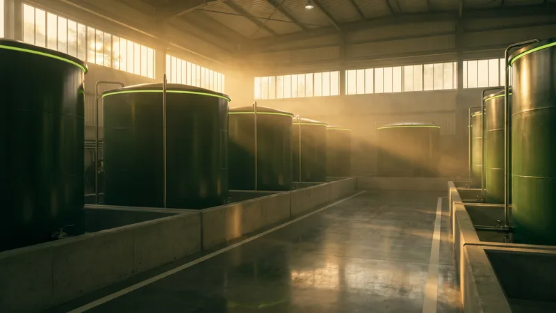 Safe storage of waste oil in bunded tanks