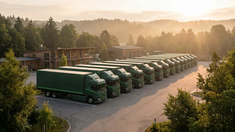 Cross-border waste logistics with international transport